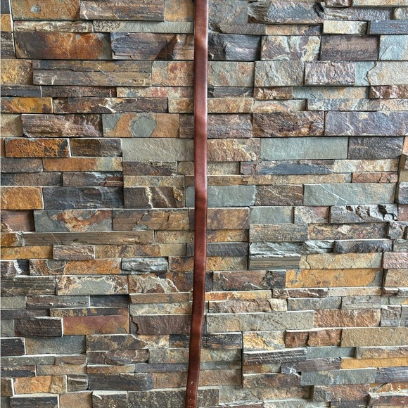 Vintage Pierre Cardin Brown Leather Belt - Picture 5 of 7